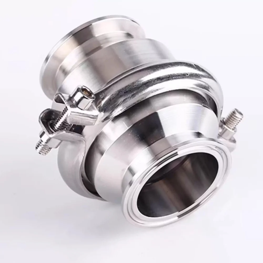Clamp Φ57Φ63mm OD77.5mm Check Valve SS304 Sanitary Non-Pressure Clamp Type Water Supply Check Pipeline One-Way Valve
Clamp Φ57Φ63mm OD77.5mm Check Valve SS304 Sanitary Non-Pressure Clamp Type Water Supply Check Pipeline One-Way Valve