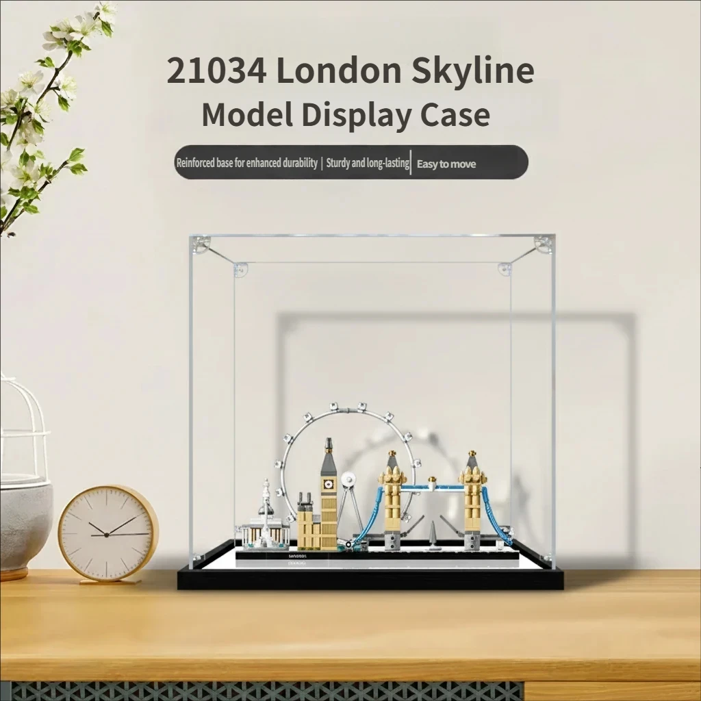 Acrylic Display Case for Lego 21034 London Skyline Model,Dustproof Display Box, Transparent Display Case (Model Not Included)
Acrylic Display Case for Lego 21034 London Skyline Model,Dustproof Display Box, Transparent Display Case (Model Not Included)