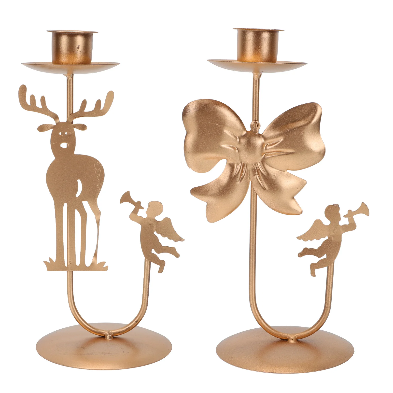 2 Pcs Retro Candlestick Christmas Decoration Dining Table Decorations Vintage Ornaments
2 Pcs Retro Candlestick Christmas Decoration Dining Table Decorations Vintage Ornaments