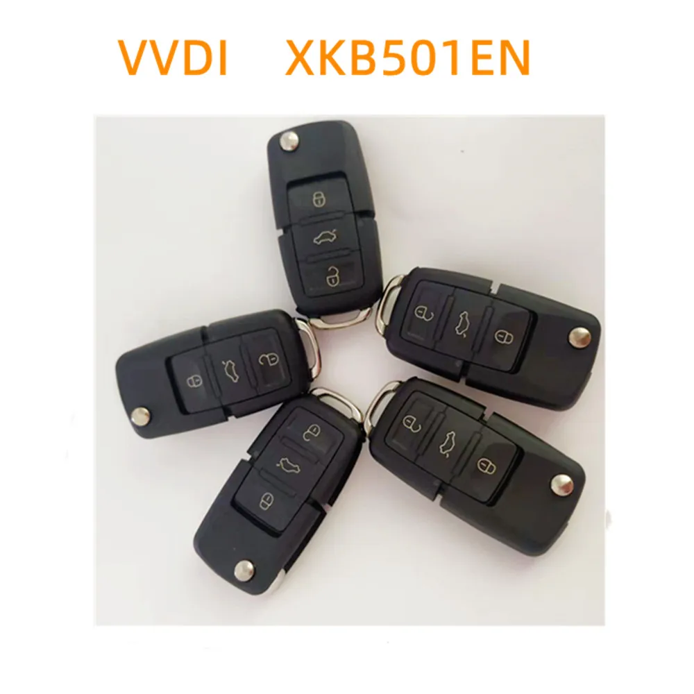 Xhorse XKB501EN 3 Buttons Wired Universal Remote Smart Car Key For VW B5 Type For VVDI/VVDI 2 Fob replacement 5PCS/LOT
Xhorse XKB501EN 3 Buttons Wired Universal Remote Smart Car Key For VW B5 Type For VVDI/VVDI 2 Fob replacement 5PCS/LOT