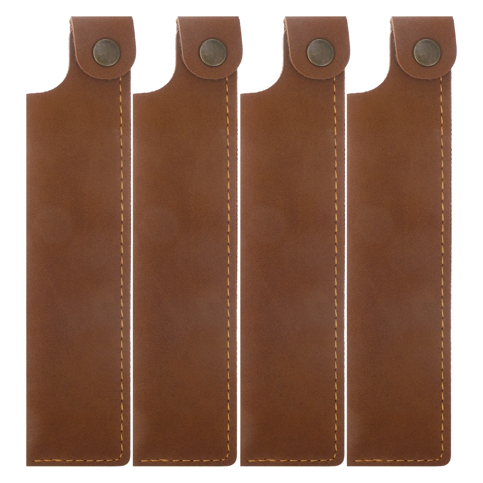 4 Pcs Pen Cover Protective Case Holder Fountain PU Sleeves Single Pen Brown Lightweight Kids Organized Gift
4 Pcs Pen Cover Protective Case Holder Fountain PU Sleeves Single Pen Brown Lightweight Kids Organized Gift