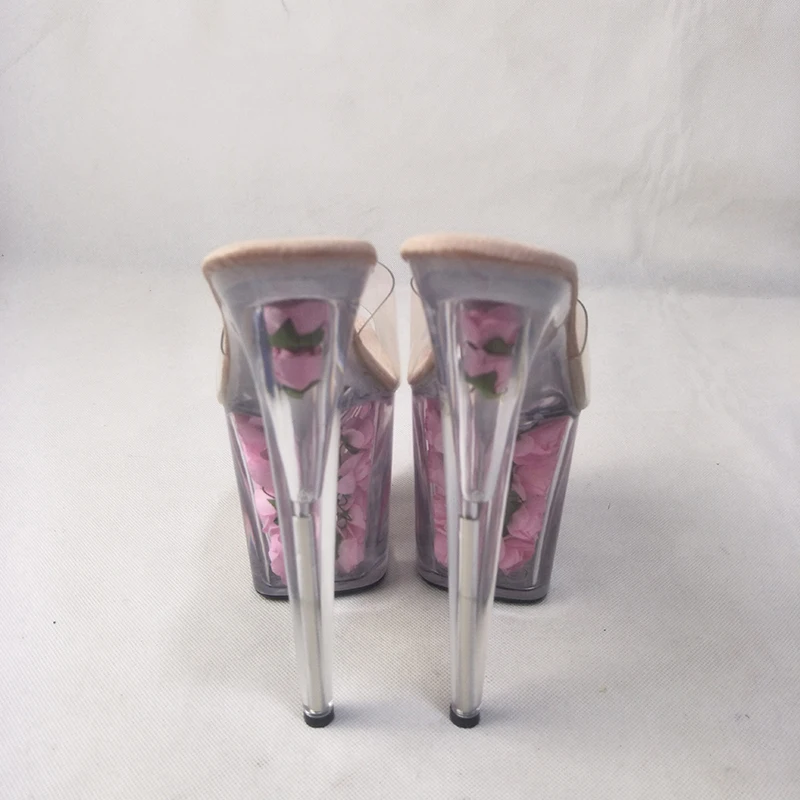 New Fashionable High Heel Charming Flower Transparent Platform Women's Shoes OL Versatile High Heel Slippers 1L
New Fashionable High Heel Charming Flower Transparent Platform Women's Shoes OL Versatile High Heel Slippers 1L
