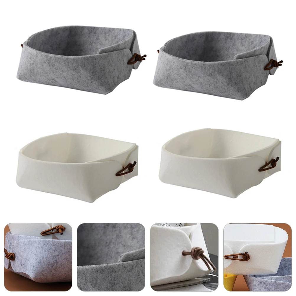 4 Pcs Storage Box Foldable Container Desktop Organizer Storage Container Multi-purpose Jewelry Case Home Tidy Solution
4 Pcs Storage Box Foldable Container Desktop Organizer Storage Container Multi-purpose Jewelry Case Home Tidy Solution