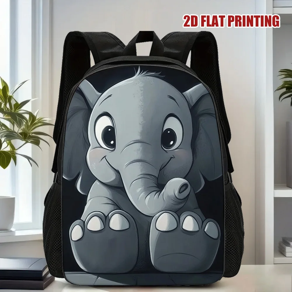 1 Stylish Elephant Printed Backpack - Lightweight Ergonomic Work and Travel Bag with Adjustable Shoulder Strap
1 Stylish Elephant Printed Backpack - Lightweight Ergonomic Work and Travel Bag with Adjustable Shoulder Strap