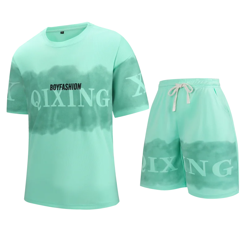 Outdoor Sports Leisure Windproof Breathable Printed Sleeveless T-shirt Men Comfortable Fashionable Short Sleeved Shorts Set
Outdoor Sports Leisure Windproof Breathable Printed Sleeveless T-shirt Men Comfortable Fashionable Short Sleeved Shorts Set