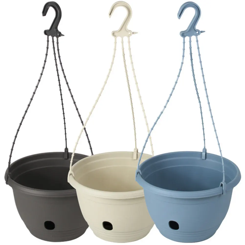 3Pcs Hanging Flower Pots Thickened Plastic Hanging Baskets for Plants Herbs Ferns Succulents Wall Mounted Planter Decor
3Pcs Hanging Flower Pots Thickened Plastic Hanging Baskets for Plants Herbs Ferns Succulents Wall Mounted Planter Decor