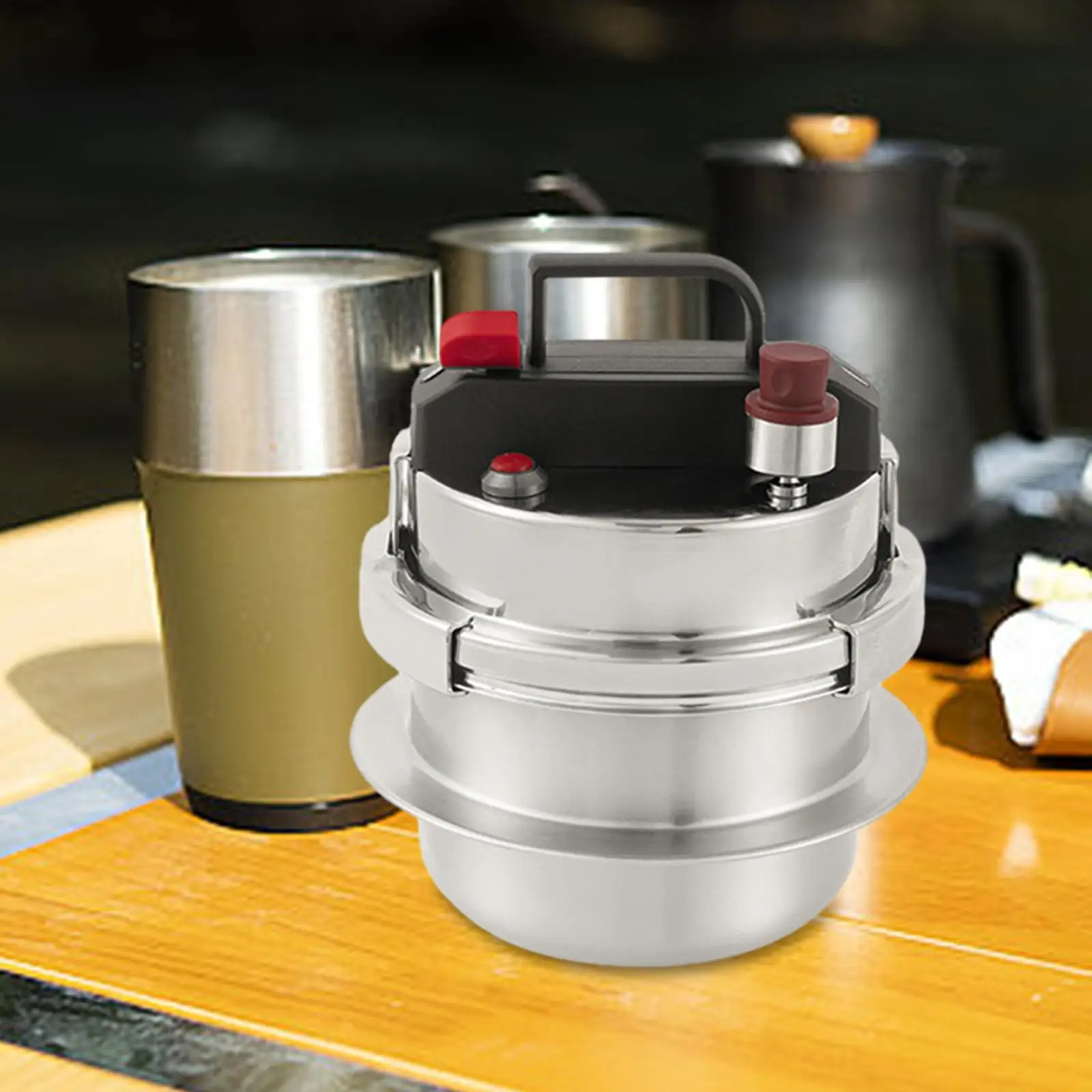 1.6L Small Pressure Cooker Stainless Steel Cooker Outdoor Camping Portable Micro Pressure Cooker 5-minute Quick Cooking Pot
1.6L Small Pressure Cooker Stainless Steel Cooker Outdoor Camping Portable Micro Pressure Cooker 5-minute Quick Cooking Pot