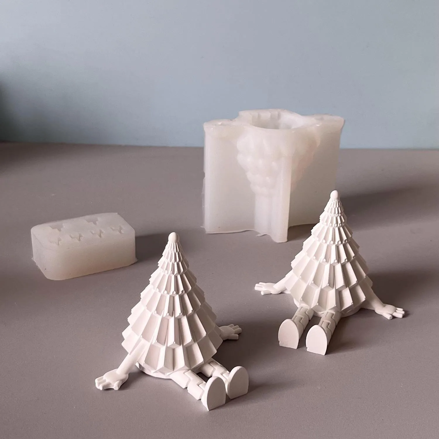Christmas Tree Man Silicone Moldfor Scented Candles DIY TreeMan Ornament Candle Mould ForEpoxy Resin Soap Plaster Craft Decor
Christmas Tree Man Silicone Moldfor Scented Candles DIY TreeMan Ornament Candle Mould ForEpoxy Resin Soap Plaster Craft Decor