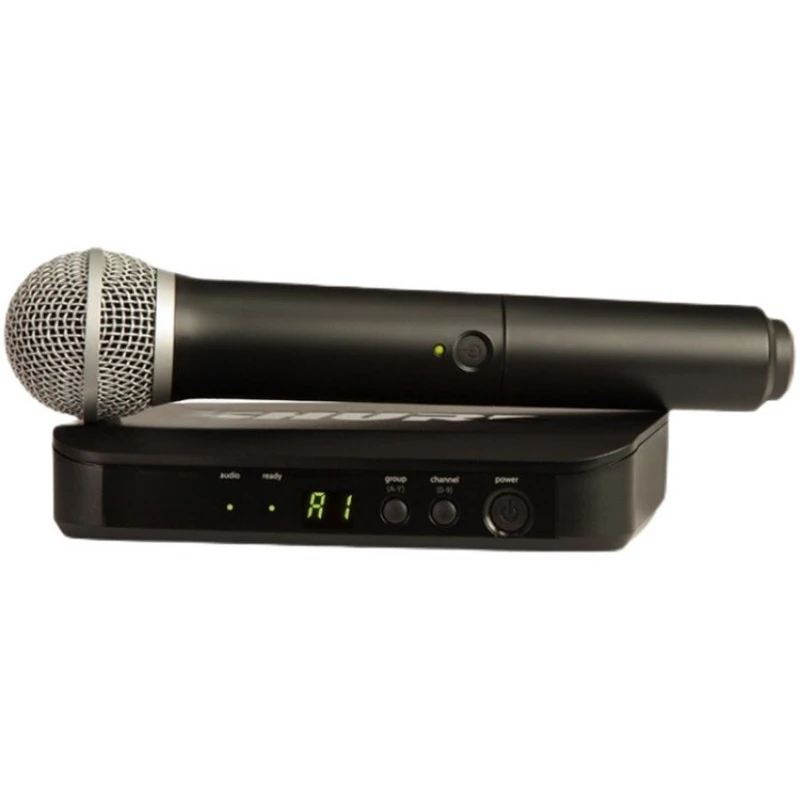 BLX24/PG58 Douyin One-to-One Wireless Dynamic Handheld Microphone Live Microphone
BLX24/PG58 Douyin One-to-One Wireless Dynamic Handheld Microphone Live Microphone