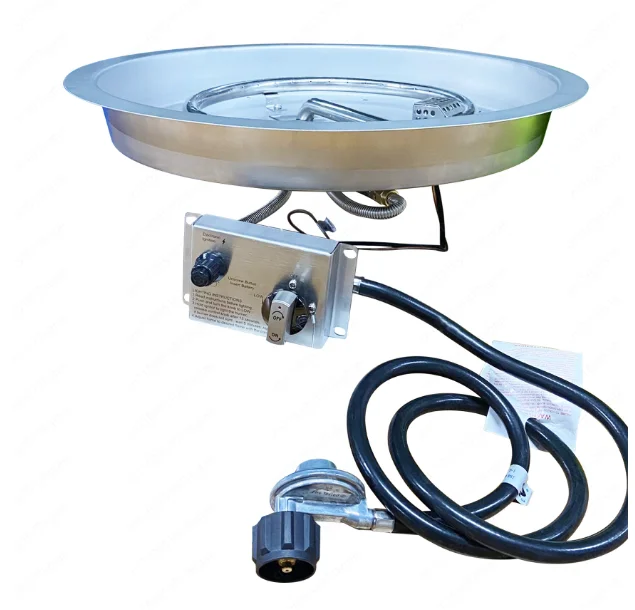 19-дюймовая круглая система газового паяльника из нержавеющей стали 304, круглый компонент зажигания для плитного стола
19-дюймовая круглая система газового паяльника из нержавеющей стали 304, круглый компонент зажигания для плитного стола