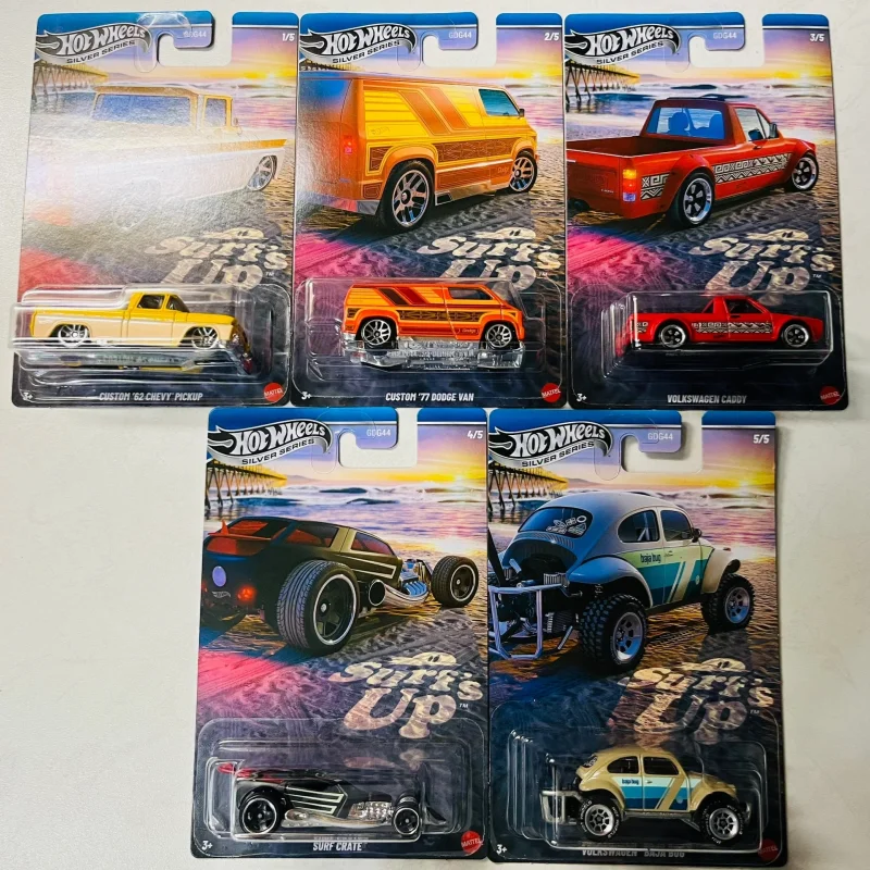 Hot Wheels 1:64 Surf Crate Play Vehicles Diecast Model Dodge Van 62chevy Pickup Beach Surfing Toys Cars Model Gift For Collector
Hot Wheels 1:64 Surf Crate Play Vehicles Diecast Model Dodge Van 62chevy Pickup Beach Surfing Toys Cars Model Gift For Collector