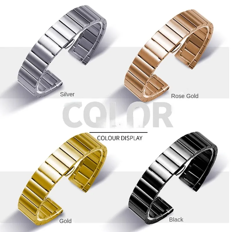 Suitable for Huawei B2/B3/B5/B6 smart bracelet series stainless steel strap 15/16/18mm
Suitable for Huawei B2/B3/B5/B6 smart bracelet series stainless steel strap 15/16/18mm