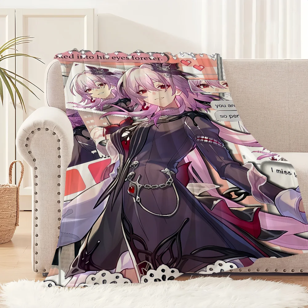 game Honkai Star Rail new Evernight Blanket Flannel warm soft plush blanket for sofa living room office bedroom travel gift
game Honkai Star Rail new Evernight Blanket Flannel warm soft plush blanket for sofa living room office bedroom travel gift