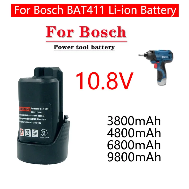 Bosch 10.8V professional lithium-ion battery, suitable for models such as BAT412A, providing long-lasting stability for tools.
Bosch 10.8V professional lithium-ion battery, suitable for models such as BAT412A, providing long-lasting stability for tools.