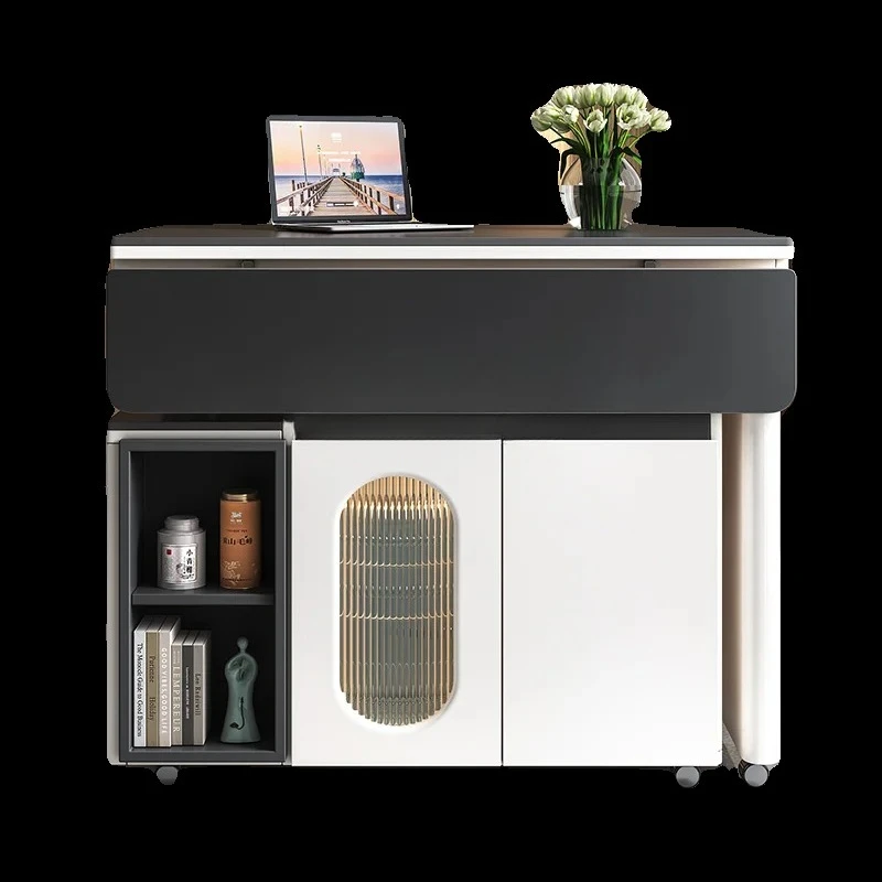 Movable retractable folding dining tea table dual-purpose dining table light luxury rock plate dining table and chair
Movable retractable folding dining tea table dual-purpose dining table light luxury rock plate dining table and chair