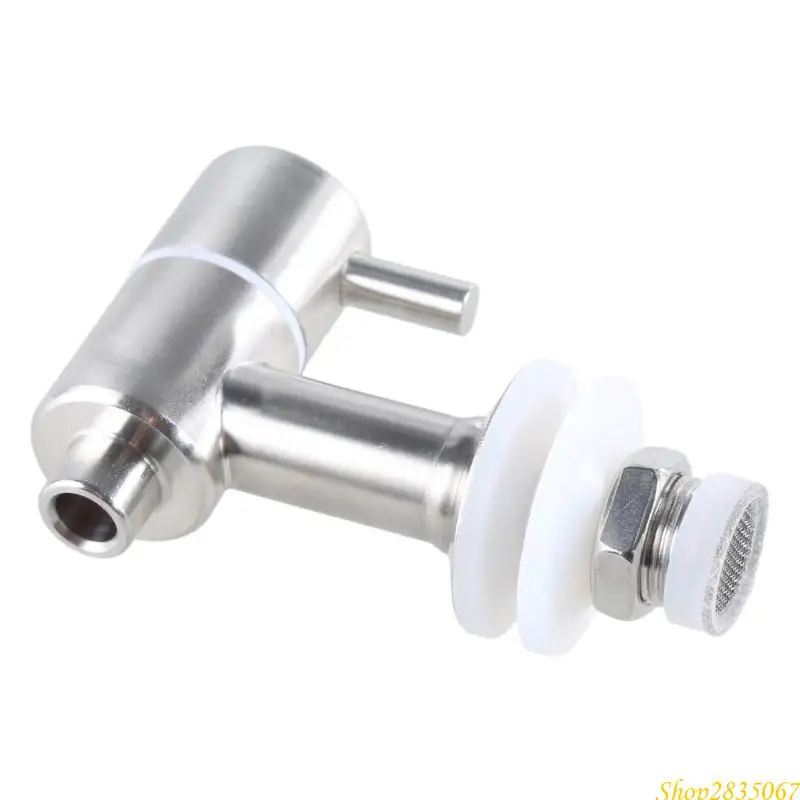 Beverage Dispenser Faucet Stainless Steel Spigot Valve-Replacement Tap for Glass Jar Wine Beer Barrel Drink Dispenser 831F
Beverage Dispenser Faucet Stainless Steel Spigot Valve-Replacement Tap for Glass Jar Wine Beer Barrel Drink Dispenser 831F