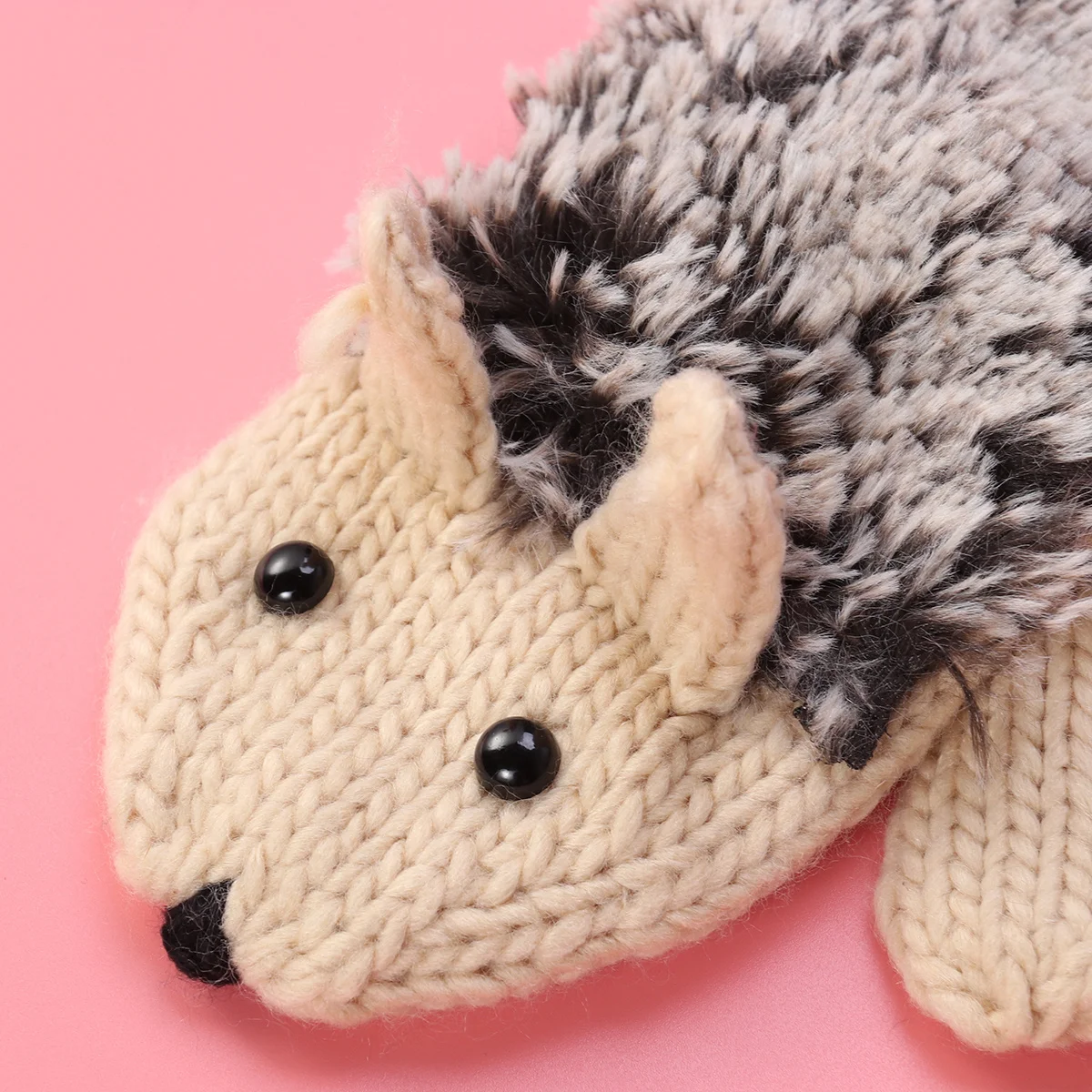 Warm Gloves Universal Size Cute Hedgehog Design Winter Wrist Warmers Knitted Ribbed Cuff For Women Men Beige Functional
Warm Gloves Universal Size Cute Hedgehog Design Winter Wrist Warmers Knitted Ribbed Cuff For Women Men Beige Functional