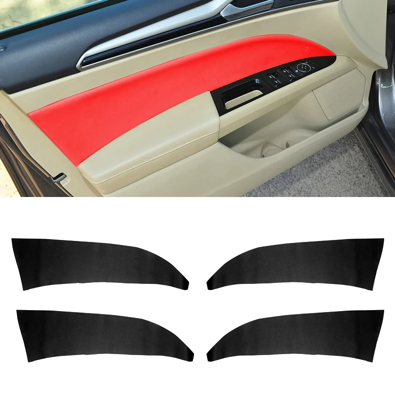 Soft Leather Door Panel Cover For Ford Mondeo MK5 2014 2015 2016 2017 2018 4pcs Car-styling Interior Door Panel Skin Cover Trim
Soft Leather Door Panel Cover For Ford Mondeo MK5 2014 2015 2016 2017 2018 4pcs Car-styling Interior Door Panel Skin Cover Trim
