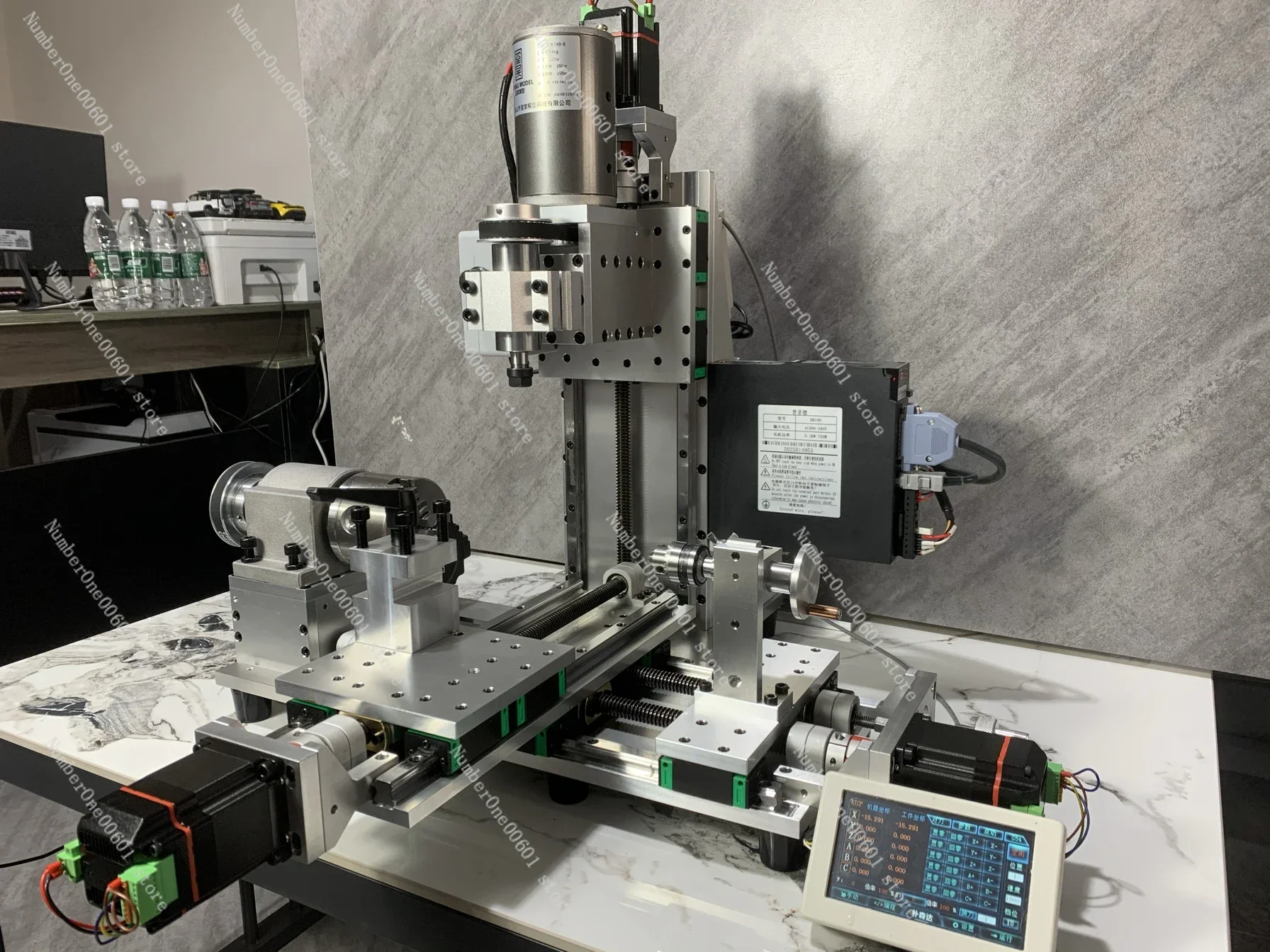 Compact Multi-Axis CNC Lathe-Milling-Drilling Machine with 3-in-1 Function (Home Workshop Edition)
Compact Multi-Axis CNC Lathe-Milling-Drilling Machine with 3-in-1 Function (Home Workshop Edition)