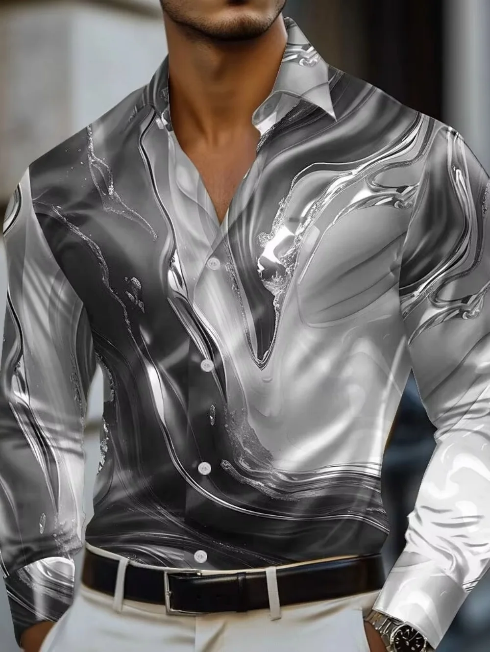 Men's Vintage Gradient Art Print Shirt Plus Size Button Long Sleeve Shirts Casual Loose Colorful High Quality Men's Clothing
Men's Vintage Gradient Art Print Shirt Plus Size Button Long Sleeve Shirts Casual Loose Colorful High Quality Men's Clothing