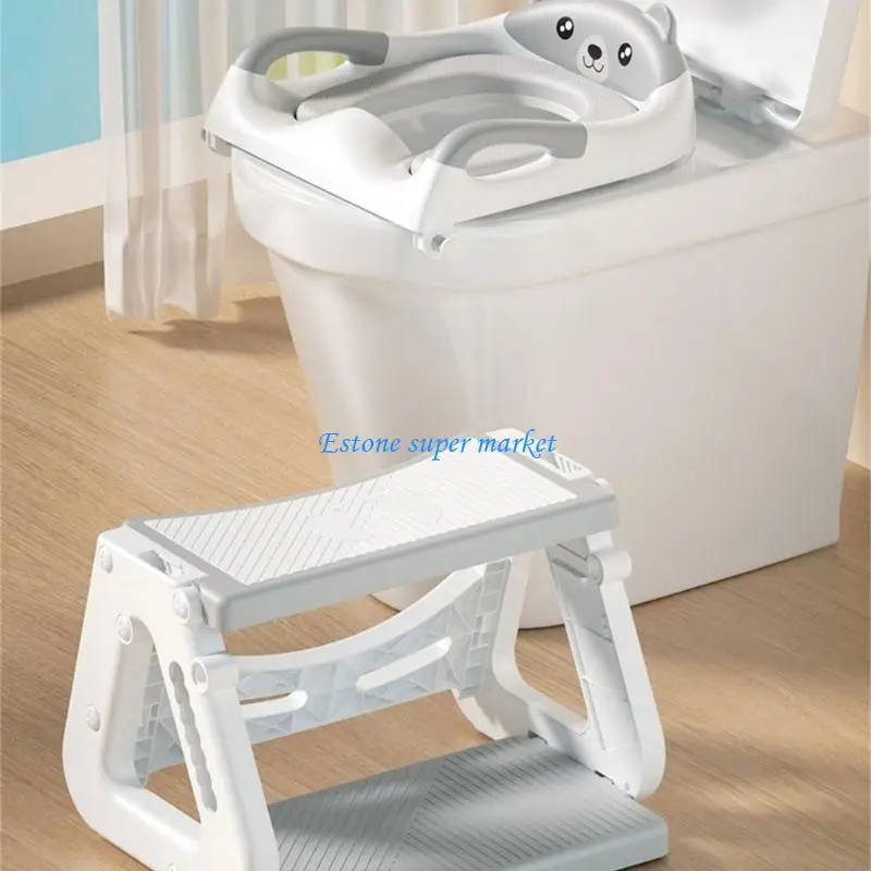 090B Children Potty Training Toilet with Not Slip Step Stool & Splashes Guard Kids Potty Training Toilet for Home & Travel
090B Children Potty Training Toilet with Not Slip Step Stool & Splashes Guard Kids Potty Training Toilet for Home & Travel