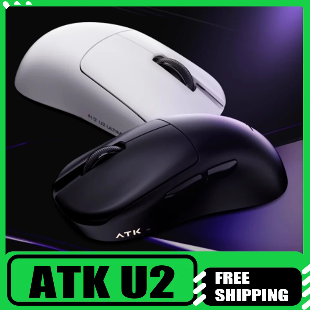 Atk U2 Ultra Pro Plus Wireless Bluetooth Mouse 8k Mice Competitive Firmware Max E-Sports Tri-Mode Lightweight Pc Accessories
Atk U2 Ultra Pro Plus Wireless Bluetooth Mouse 8k Mice Competitive Firmware Max E-Sports Tri-Mode Lightweight Pc Accessories