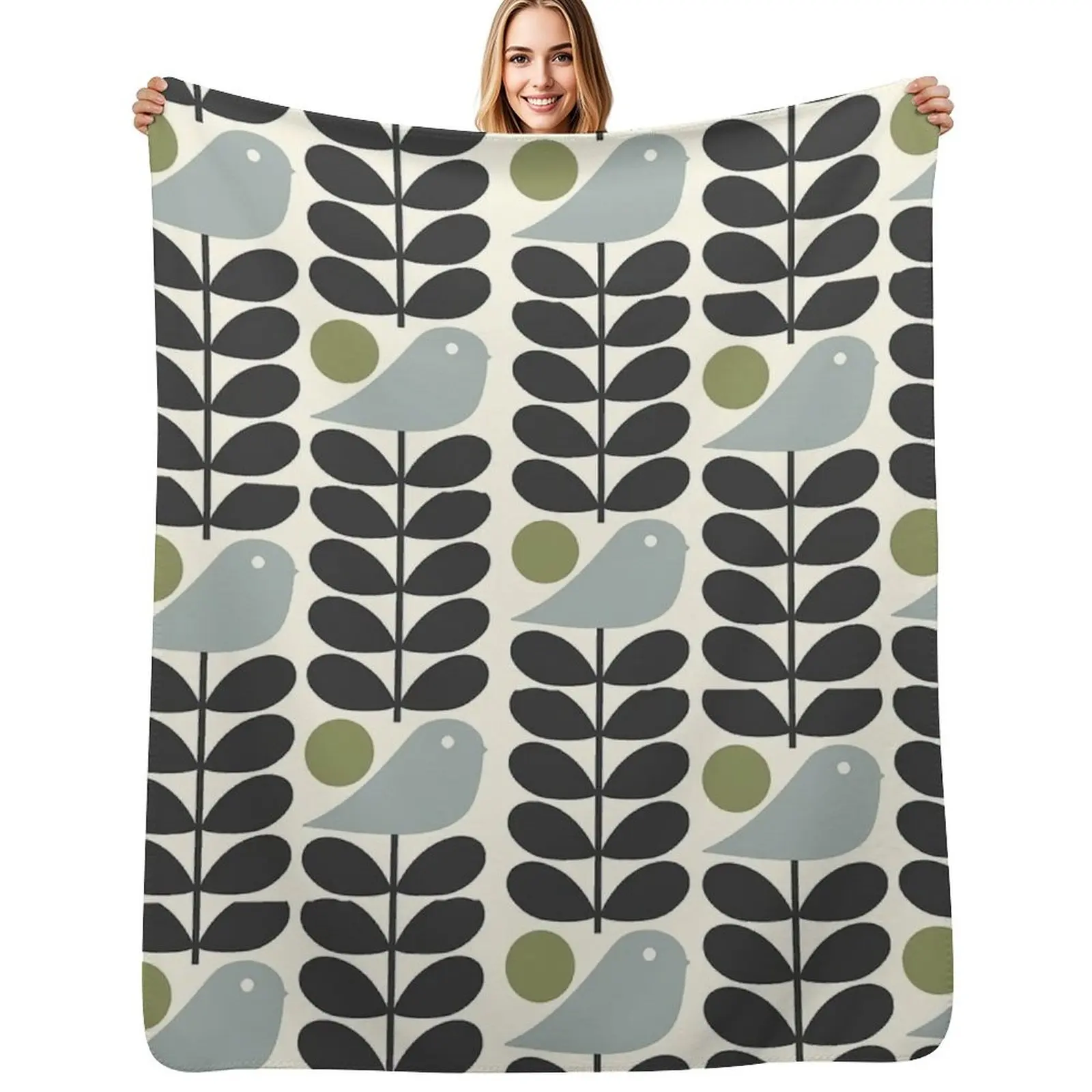 Orla Kiely Throw Blanket Plaid Bed Luxury Thicken Blankets For Baby Blankets
Orla Kiely Throw Blanket Plaid Bed Luxury Thicken Blankets For Baby Blankets