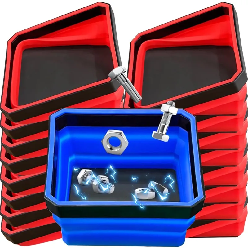 Magnetic Parts Tray Silicone Foldable Magnet Base for Auto Repair Mechanics Workshop Organization Screw Storage Box Supplies
Magnetic Parts Tray Silicone Foldable Magnet Base for Auto Repair Mechanics Workshop Organization Screw Storage Box Supplies