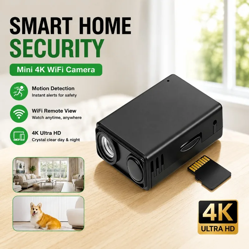 M1 Wireless Smart Security Camera WiFi Battery Powered HD Video Recorder Mobile Phone Remote Monitoring Cam Cordless Home Safety
M1 Wireless Smart Security Camera WiFi Battery Powered HD Video Recorder Mobile Phone Remote Monitoring Cam Cordless Home Safety