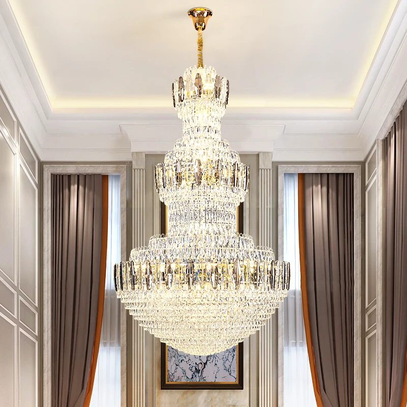 Home Lighting Crystal Chandeliers Hotel Lobby Villa Duplex Floor Postmodern Lighting Contemporary Crystal Luminaire Home Decor
Home Lighting Crystal Chandeliers Hotel Lobby Villa Duplex Floor Postmodern Lighting Contemporary Crystal Luminaire Home Decor