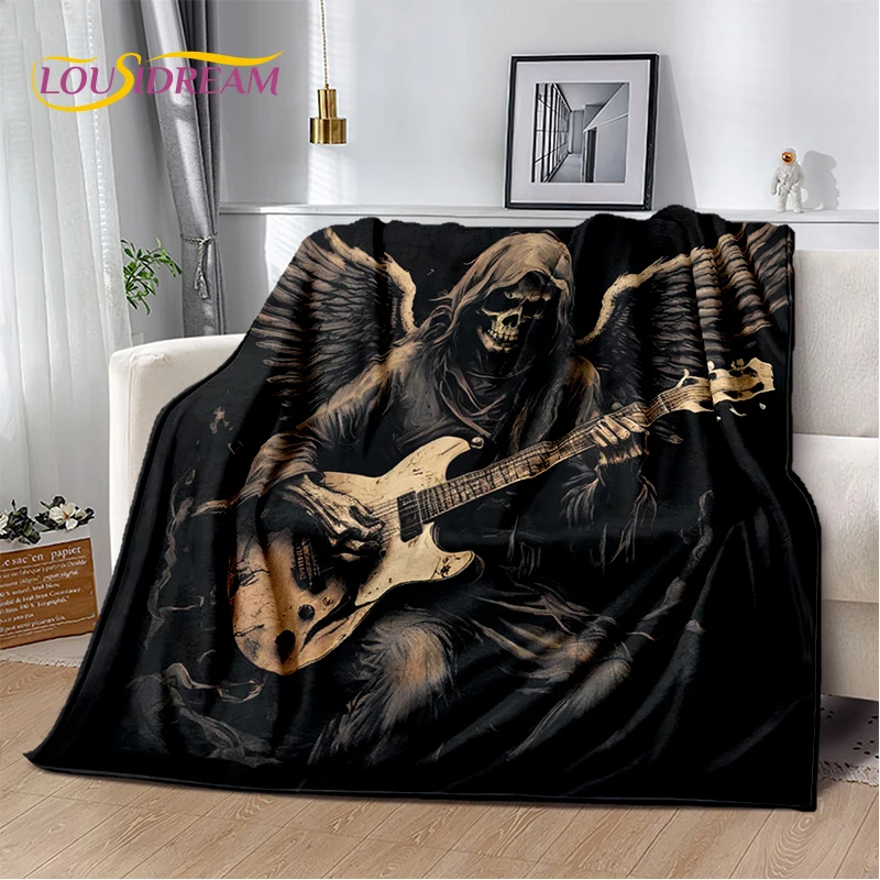 Skull Electric Guitar Classical Guitar Blanket,Soft Throw Blanket for Home Bedroom Bed Sofa Picnic Travel Office Cover Kids Gift
Skull Electric Guitar Classical Guitar Blanket,Soft Throw Blanket for Home Bedroom Bed Sofa Picnic Travel Office Cover Kids Gift