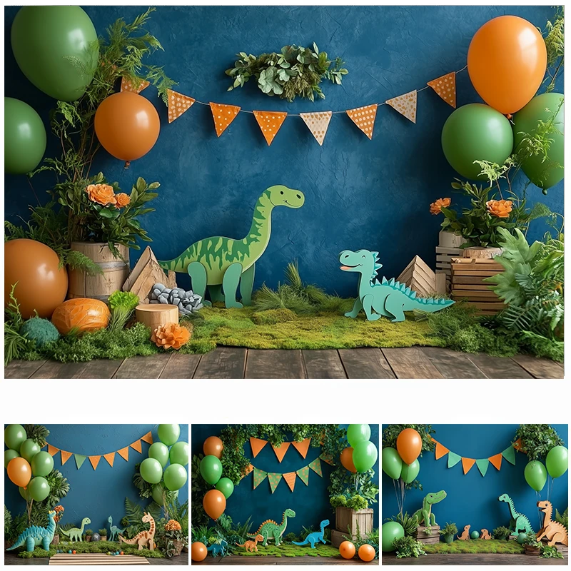 LS Photography Background Jungle Forest Dinosaur Balloon Children Birthday Cake Smash Portrait Decor Backdrop Photo Studio
LS Photography Background Jungle Forest Dinosaur Balloon Children Birthday Cake Smash Portrait Decor Backdrop Photo Studio