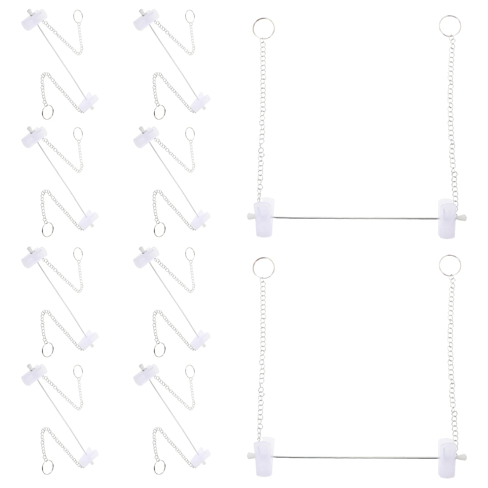 10pcs Display Chain Heavy Costume Chain Duty Iron Adjustable Height Rack Metal Classic Style Easy Clean
10pcs Display Chain Heavy Costume Chain Duty Iron Adjustable Height Rack Metal Classic Style Easy Clean