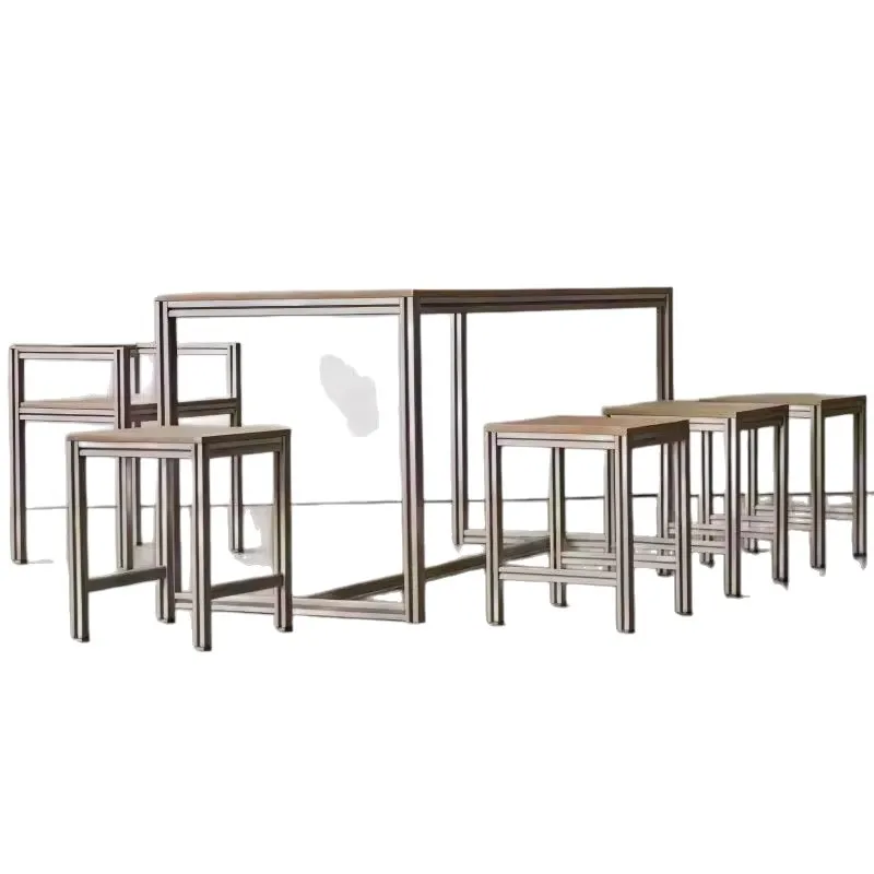 Table and chair combination Commercial coffee table Bar stool Simple desk
Table and chair combination Commercial coffee table Bar stool Simple desk