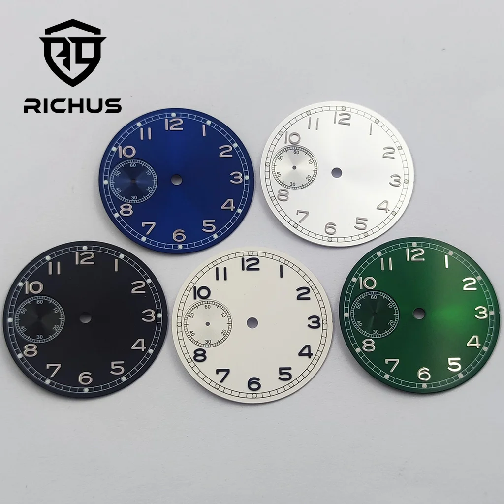 Стерильный циферблат для часов RICHUS ETA6497, 37 мм, зеленый, светящийся, подходит для механизмов ETA6497 ST3600, аксессуары для часов
Стерильный циферблат для часов RICHUS ETA6497, 37 мм, зеленый, светящийся, подходит для механизмов ETA6497 ST3600, аксессуары для часов