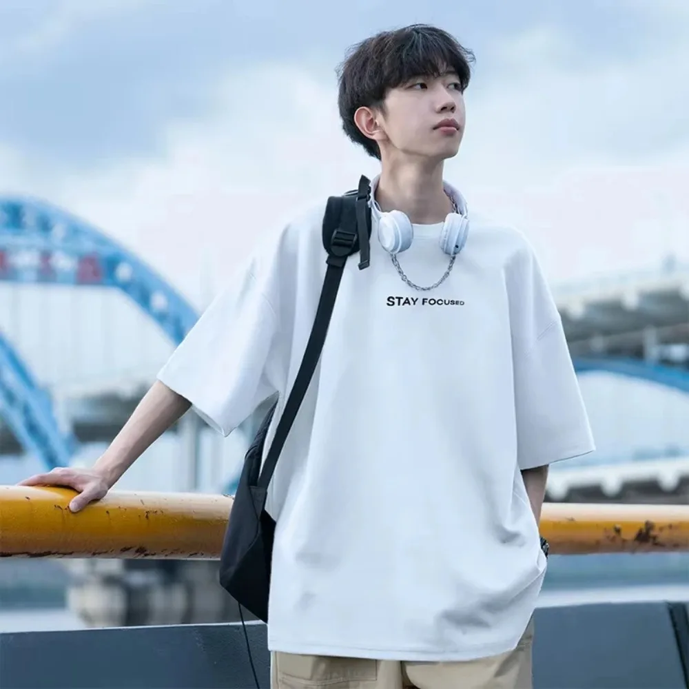 T-Loose cotton top graphic T-shirt oversized casual print T-shirt Korean trend loose big version temperament top
T-Loose cotton top graphic T-shirt oversized casual print T-shirt Korean trend loose big version temperament top
