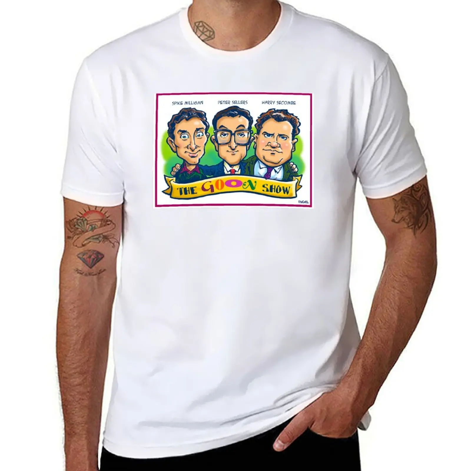 THE GOON SHOW T-Shirt Active Sports Short Sleeve Cotton Shirt
THE GOON SHOW T-Shirt Active Sports Short Sleeve Cotton Shirt