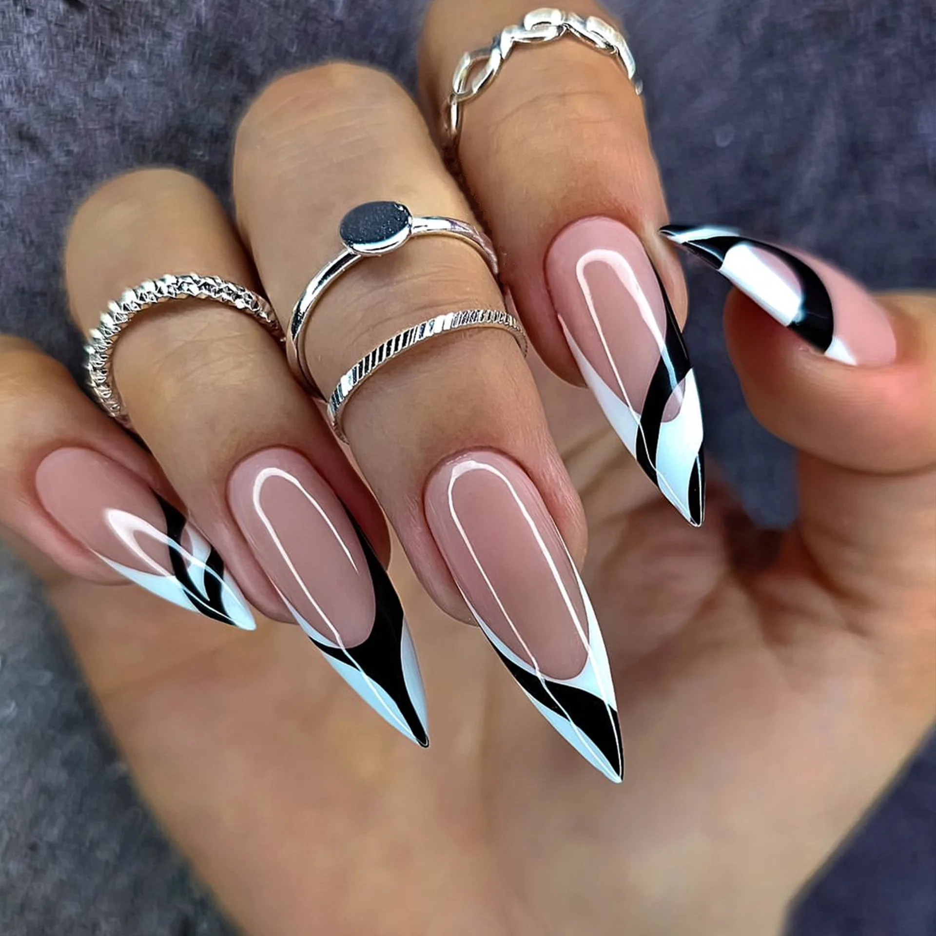 Nail Patch Skin Tone French Style Removable Artificial Nails for Daily Wear and Easy Application
Nail Patch Skin Tone French Style Removable Artificial Nails for Daily Wear and Easy Application