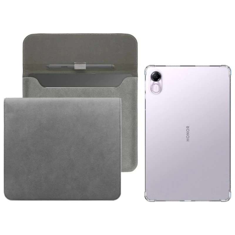 2-в-1 для Honor Pad X9 ELN-W09 ELN-L09 11,5 "прозрачный противоударный чехол из ТПУ + тонкая сумка для хранения планшета
2-в-1 для Honor Pad X9 ELN-W09 ELN-L09 11,5 "прозрачный противоударный чехол из ТПУ + тонкая сумка для хранения планшета