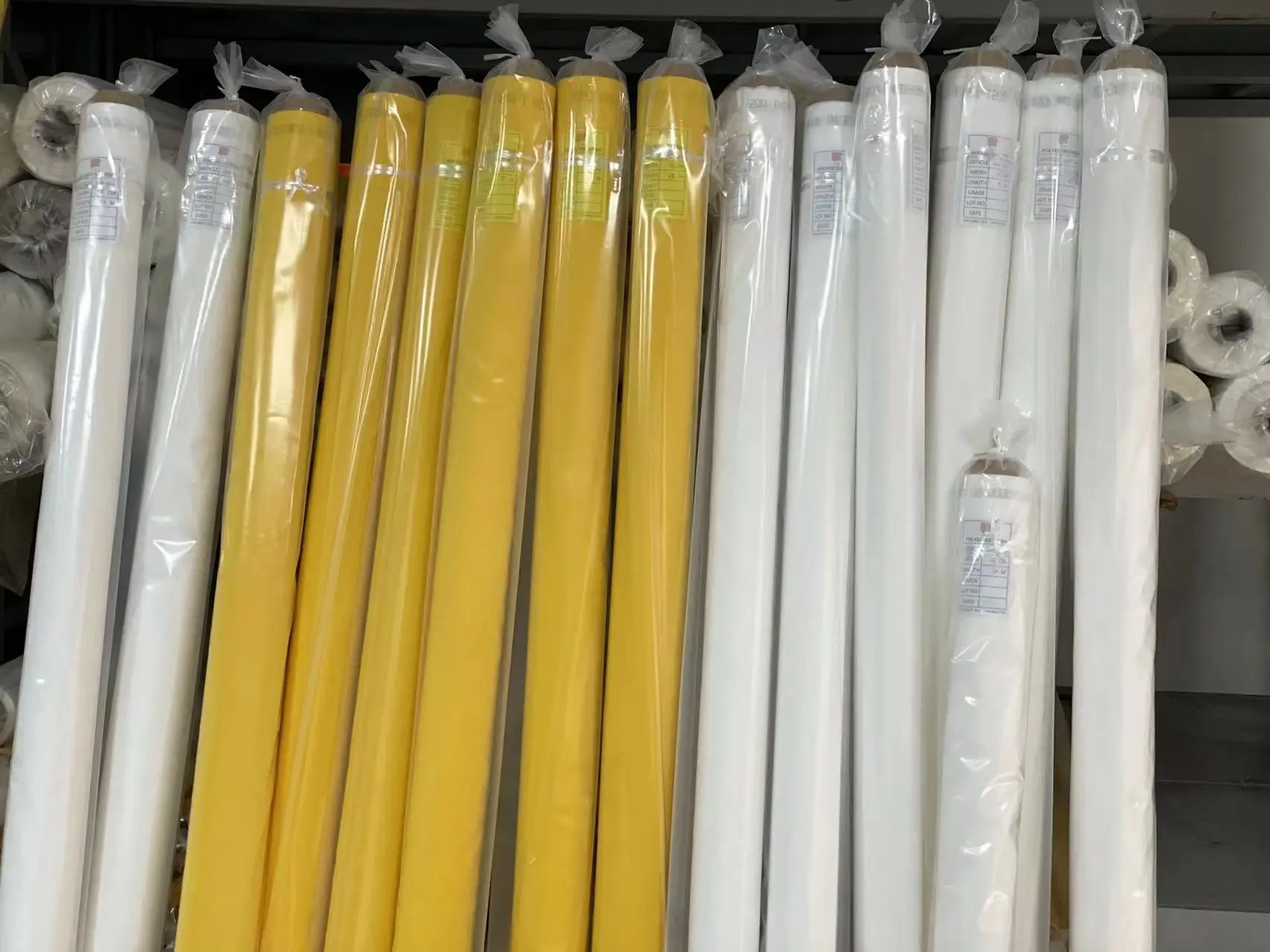 Silk Screen Printing Mesh 100% Polyester Fabric 43T 64um White Malha Para Serigrafia Printed Mesh
Silk Screen Printing Mesh 100% Polyester Fabric 43T 64um White Malha Para Serigrafia Printed Mesh