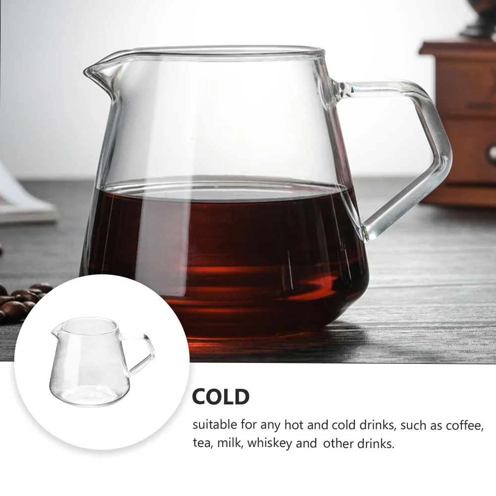 1Pcs 650ml Glass Kettle Versatile Coffee Pot Tea House Use Nozzle Design Easy Pouring Glass Coffee Pot 
1Pcs 650ml Glass Kettle Versatile Coffee Pot Tea House Use Nozzle Design Easy Pouring Glass Coffee Pot