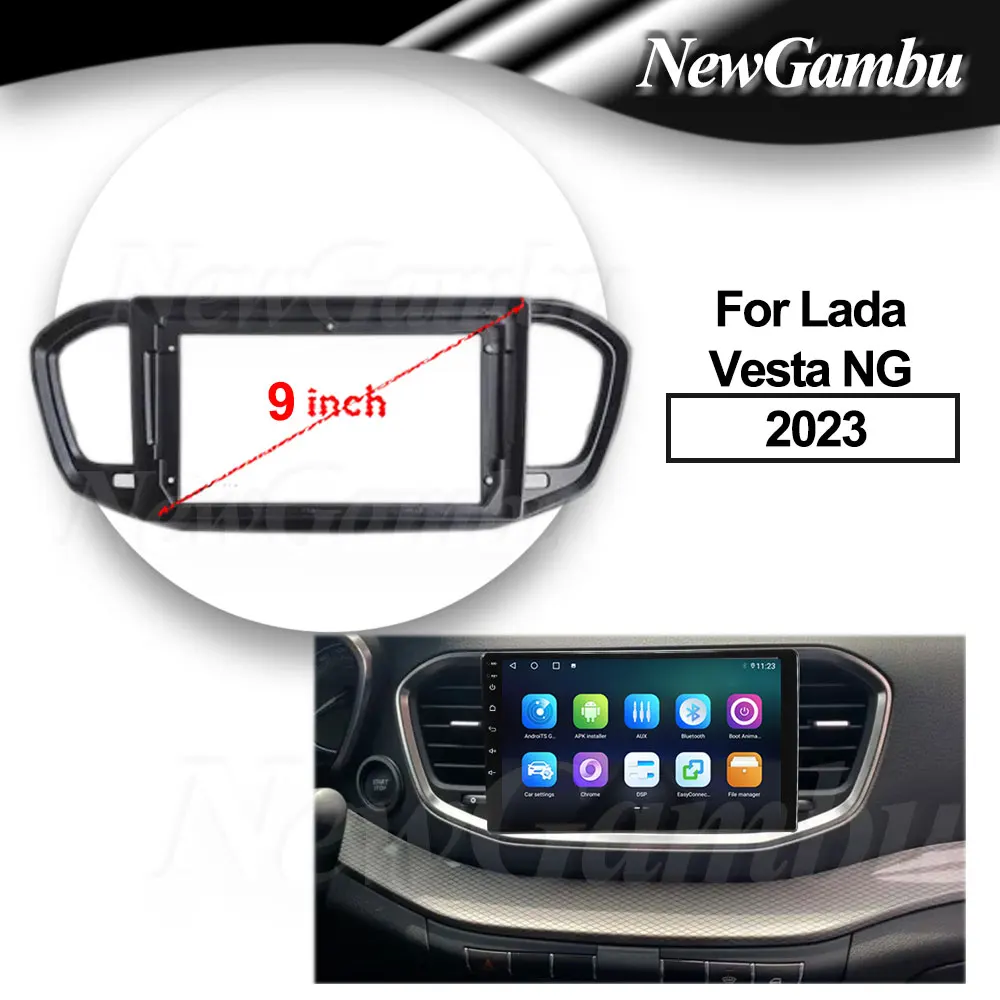 9 Inch Radio For Lada Vesta NG 2023 Frame No Cable DVD Player Install Surround Trim Panel Audio Frame Cover
9 Inch Radio For Lada Vesta NG 2023 Frame No Cable DVD Player Install Surround Trim Panel Audio Frame Cover