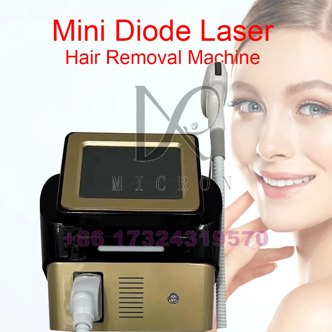 3000W Ice Cooling Laser Hair Removal Device - 808nm Diode for Effective Body Hair Reduction, CE & FDA Tested
3000W Ice Cooling Laser Hair Removal Device - 808nm Diode for Effective Body Hair Reduction, CE & FDA Tested