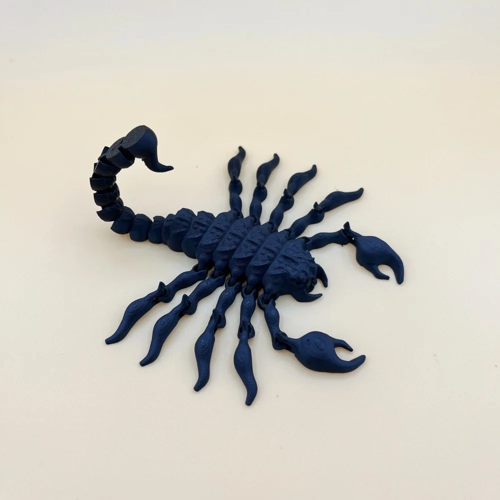 3D Printed Scorpion Creative Movable Joint Animal Figurines Fidget Toys 3D Printed Toys Home Decor Desktop Ornament for Gifts
3D Printed Scorpion Creative Movable Joint Animal Figurines Fidget Toys 3D Printed Toys Home Decor Desktop Ornament for Gifts