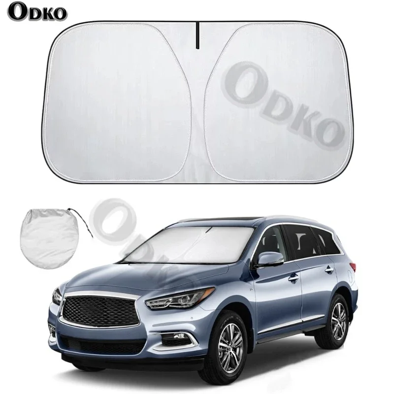 Car Windshield Sun Shade for 2017-2021 2022 2023 Infiniti QX60 Q60 Reflector Sunshade Offers Protection Interior Accessories
Car Windshield Sun Shade for 2017-2021 2022 2023 Infiniti QX60 Q60 Reflector Sunshade Offers Protection Interior Accessories