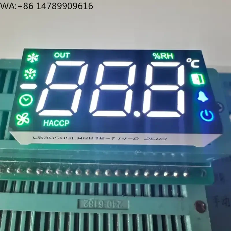 Premium 3 Digit Display For Refrigerator Temperature ControlCustom Weatherproof Outdoor LED Display
Premium 3 Digit Display For Refrigerator Temperature ControlCustom Weatherproof Outdoor LED Display