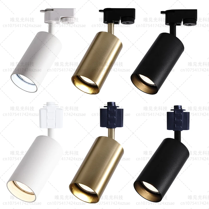 Modern LED Track Lights GU10 Bulb Track Lighting System 7W Led Ceiling Lamp Rail COB Replaceable Light Source with 355° Rotating
Modern LED Track Lights GU10 Bulb Track Lighting System 7W Led Ceiling Lamp Rail COB Replaceable Light Source with 355° Rotating