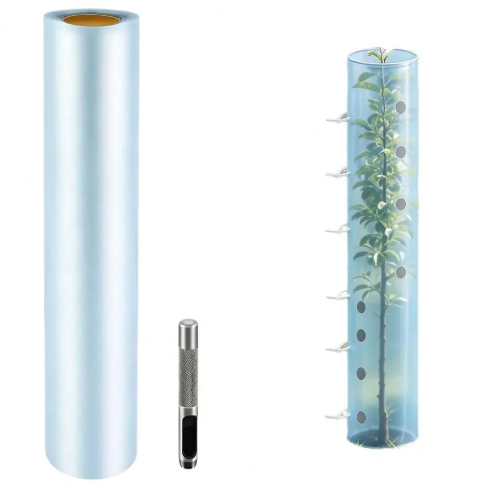 Seedlings Protection Tube Ventilated Tree Grow Tubes with Punch Tool Zip Tie Sapling Protectors Deer Guard Sleeves for Seedlings
Seedlings Protection Tube Ventilated Tree Grow Tubes with Punch Tool Zip Tie Sapling Protectors Deer Guard Sleeves for Seedlings