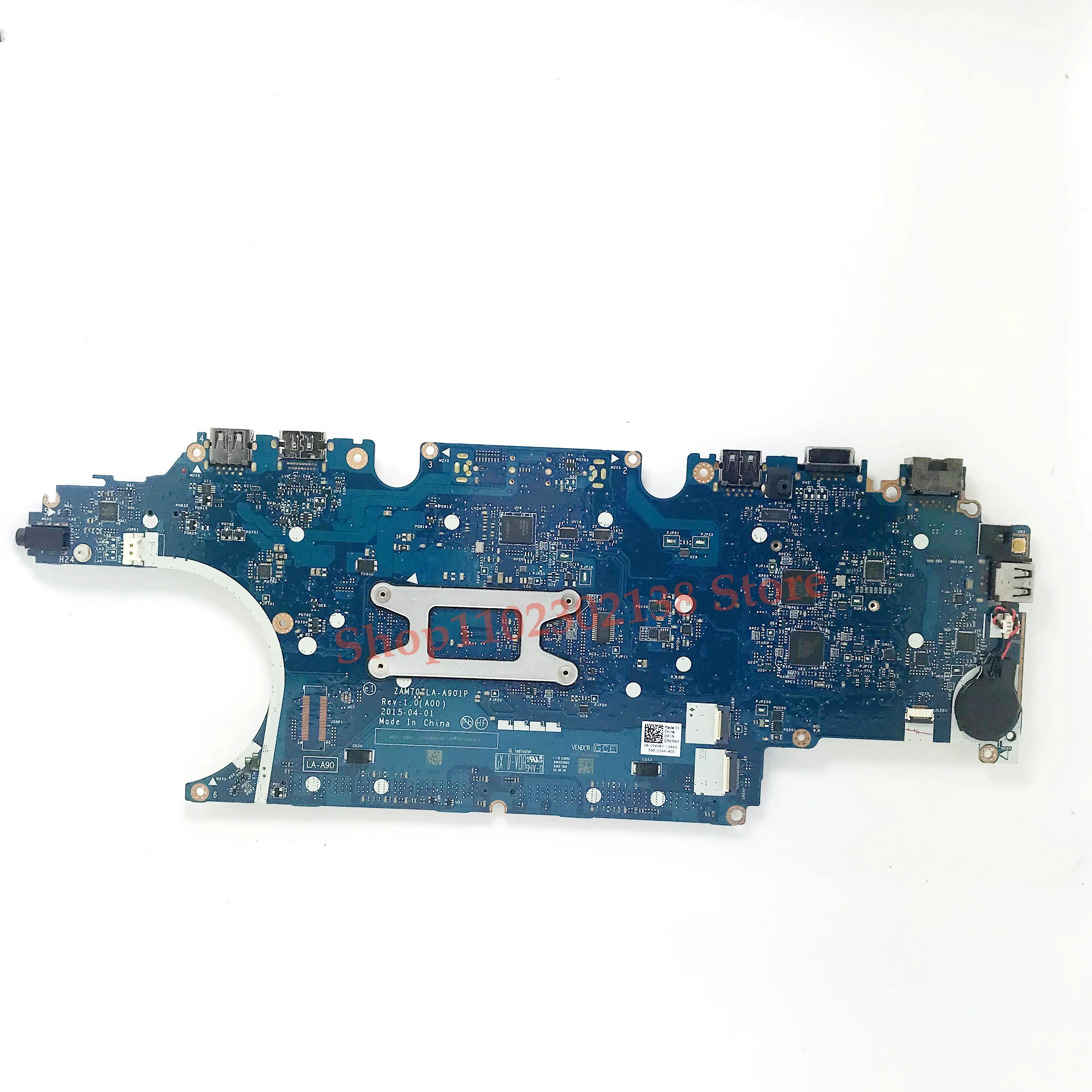 CN-0PVYKY 0PVYKY PVYKY With SR23Z I3-5010U CPU Mainboard For DELL Latitude E5450 Laptop Motherboard ZAM70 LA-A901P 100%Tested OK
CN-0PVYKY 0PVYKY PVYKY With SR23Z I3-5010U CPU Mainboard For DELL Latitude E5450 Laptop Motherboard ZAM70 LA-A901P 100%Tested OK