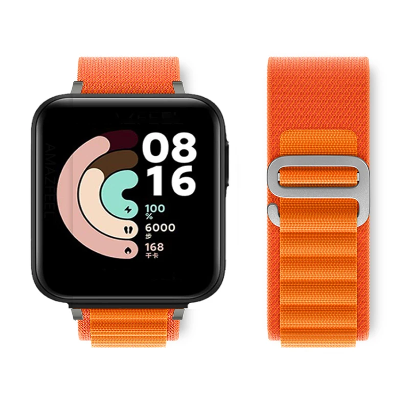 NEW Nylon Alpine Loop Strap For Xiaomi Mi Watch 2 Lite Redmi Watch 3 Replacement Wrist bracelet Mi Watch Lite Bumper Correa Band
NEW Nylon Alpine Loop Strap For Xiaomi Mi Watch 2 Lite Redmi Watch 3 Replacement Wrist bracelet Mi Watch Lite Bumper Correa Band